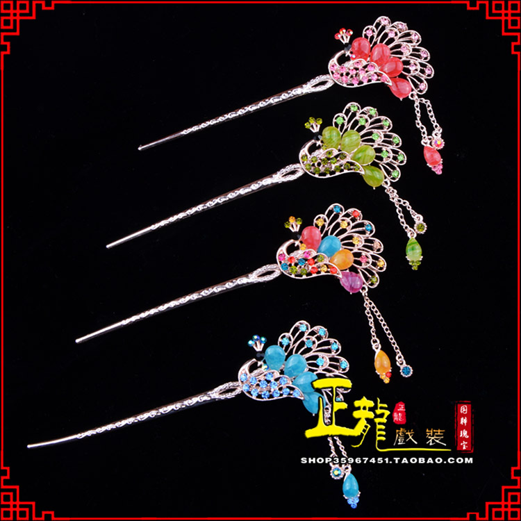 平凉头饰化妆用品饰品花旦小姐青衣头饰簪子发簪 发簪