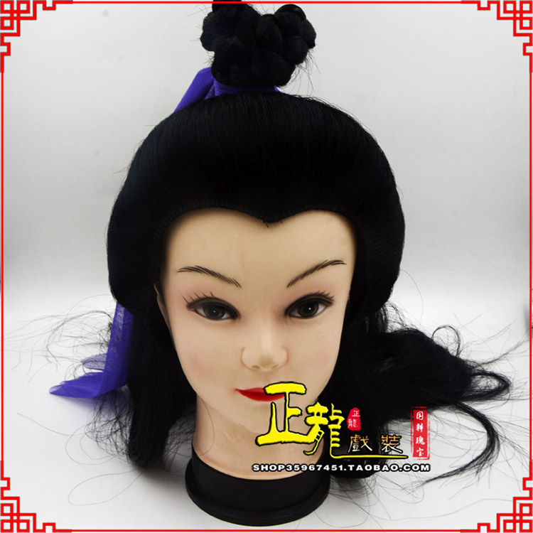 平凉小生头套董永头套古装假发青年头套