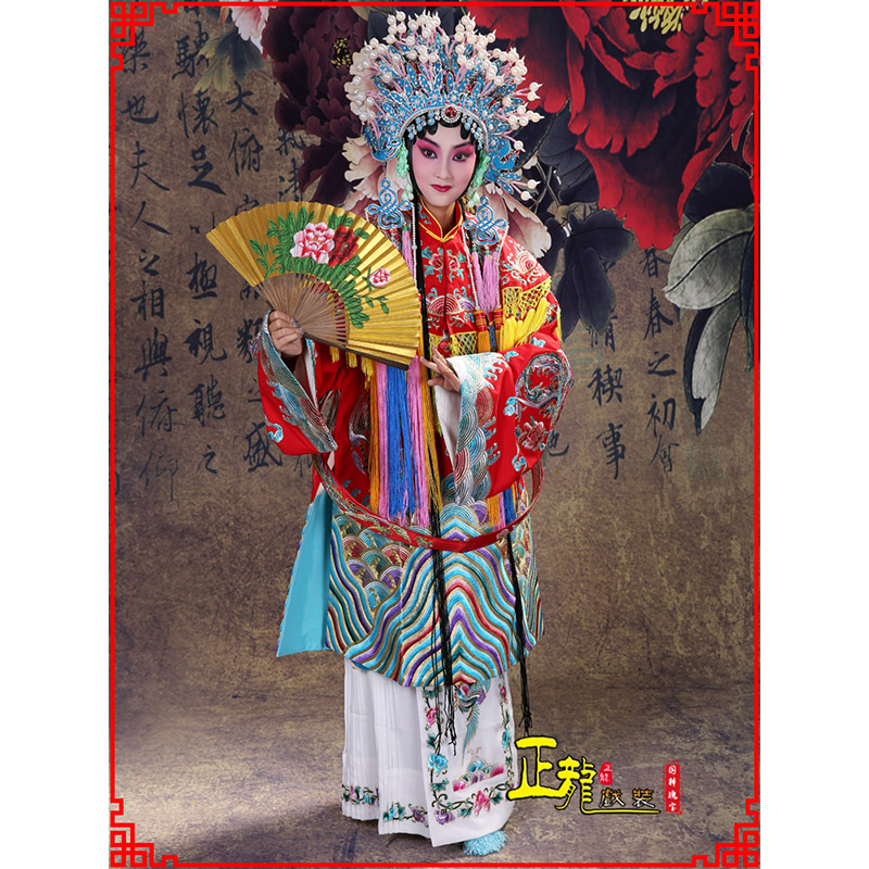 平凉凤袍杨贵妃贵妃醉酒 软绉团凤女蟒